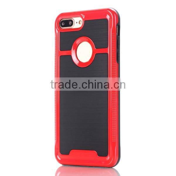 Drawbench phone case TPU + PC material phone shell protective back cover for iPhone 7 plus