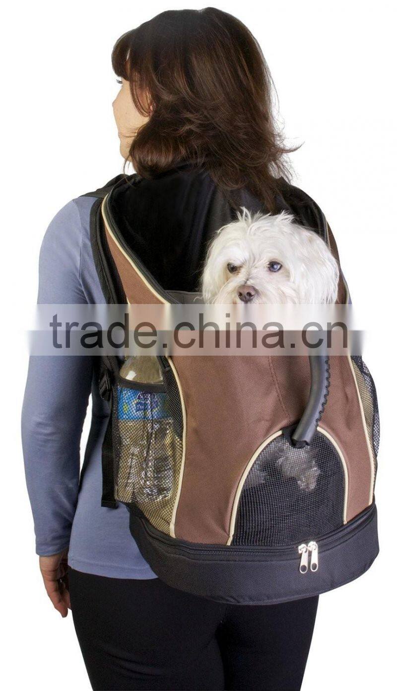 Backpack pet carrier , Pet travel carrier