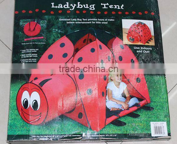 Cute animal printing baby play tent house kids animal playing tent