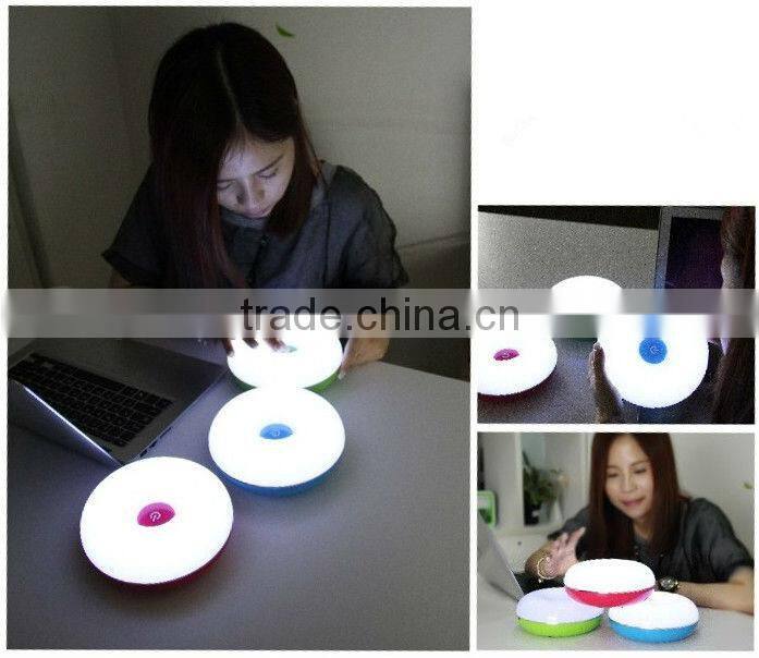 Supply creative USB charging donut night light & LED lamp --red