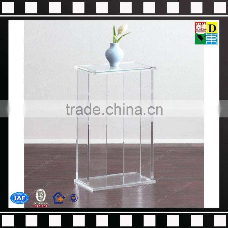 Wholesale fancy design transparent acrylic trunk coffee table from china manufacturer