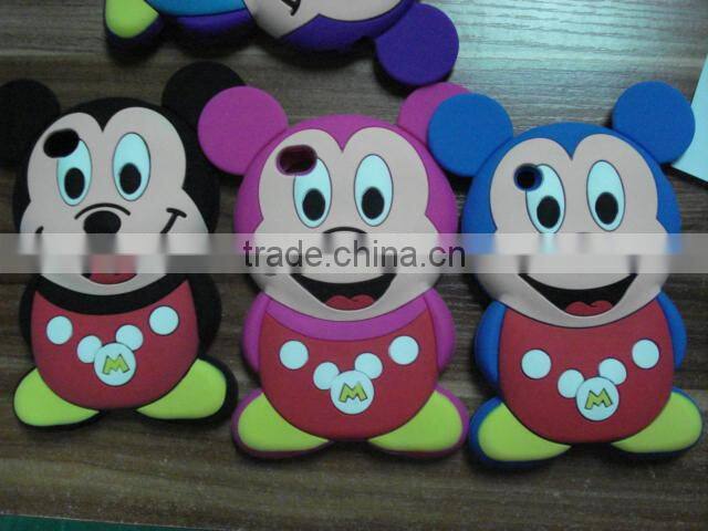 New Fashion CUP Stander Silicone Protective Case Design for iPhone4 4S