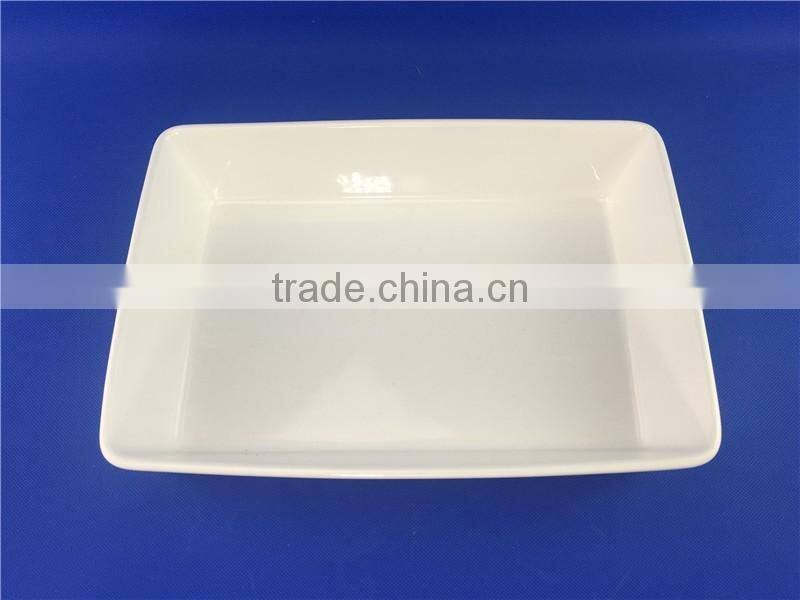 stocked white stoneware bakeware hot selling