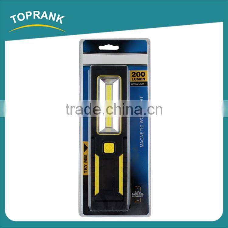 High quality flexible portable magnetic 3w cob led work light