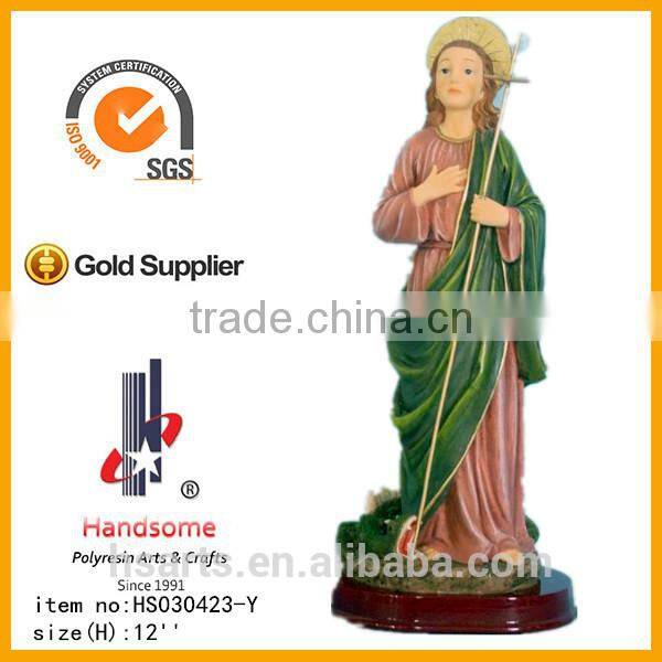 12 INCH polyresin Religious Crafts St. Martha
