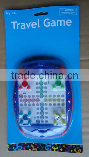 Promotional plastic mini chess travel game
