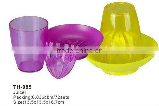 set of 5pcs plastic lemon and fruit juicer