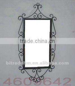 fashion metal wall mirror