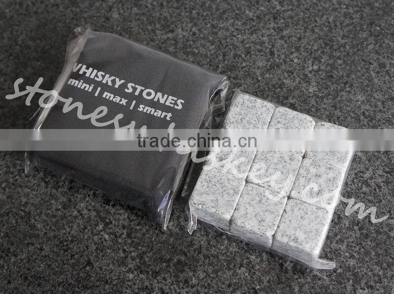 Grey granite whisky wine ice cube
