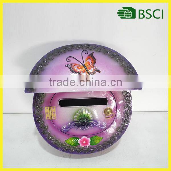 YS15818 metal handicraft stainless steel mailbox
