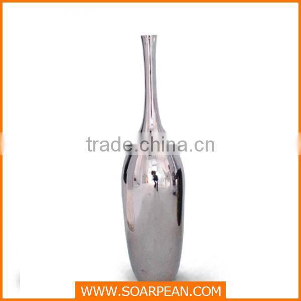 Fashion Customized Fiberglass Galvanized Flower Pot