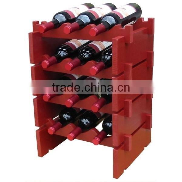 2016 hot sale hot sale pine wooden cup bottle holder