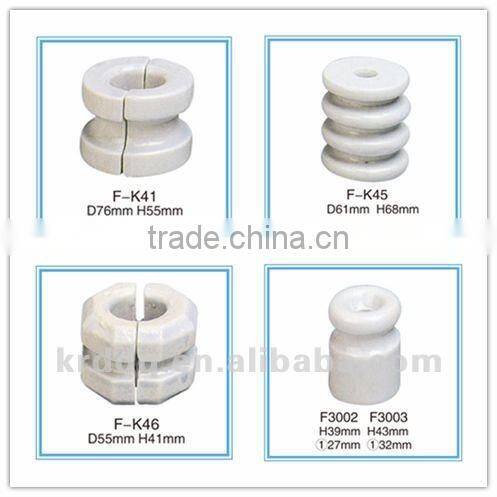 low voltage porcelain spool insulator