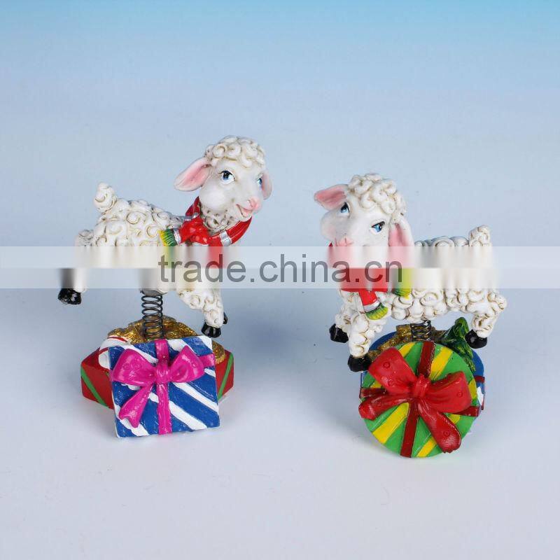 2015 polyresin decorative sheep souvenir gifts