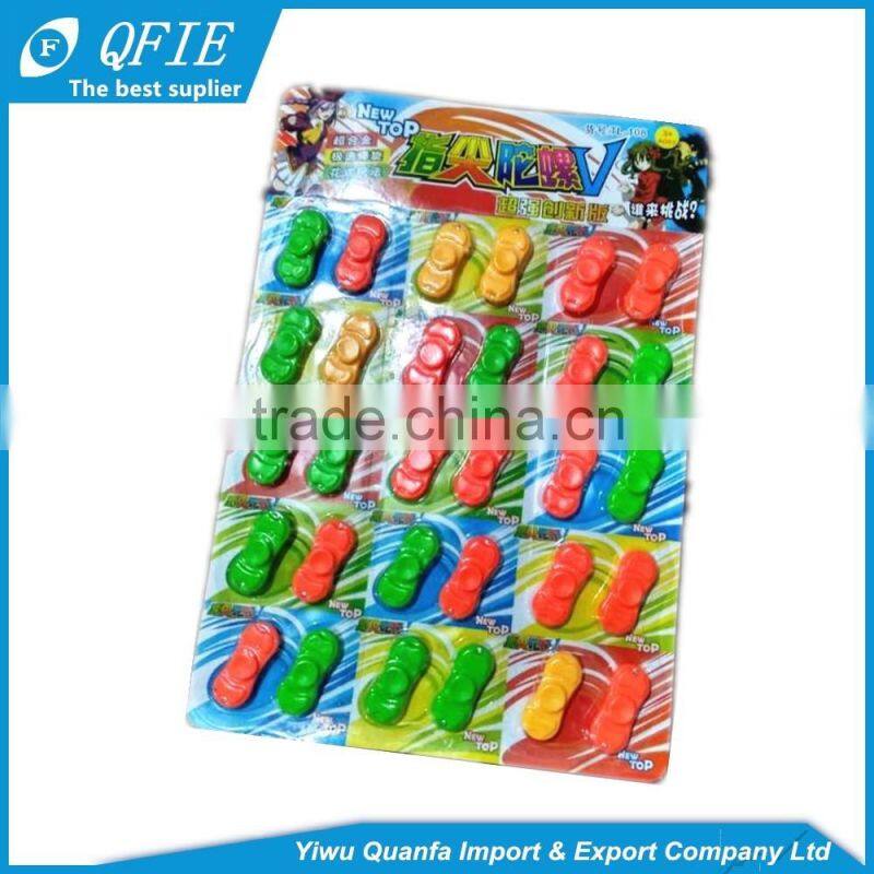 New product colorful plastic fidget spinner decompression toys hot sale in North America
