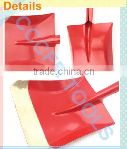 Non-Sparking Aluminum Bronze Spray The Red Figure Square Shovel ,Explosion-proof Brass Spade