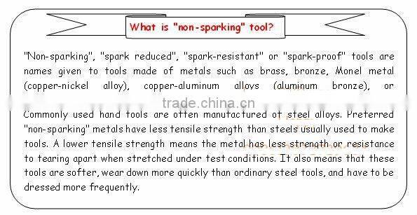 Aluminum&Beryllium alloy Non Sparking Hand Tools Hacksaw Frame