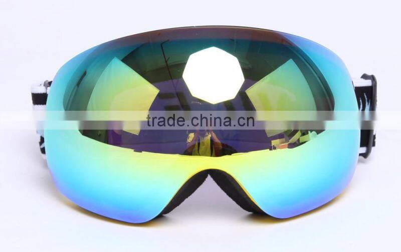 TPU flexible frame custom snowboarding goggles, snow boarding goggles, ski glasses