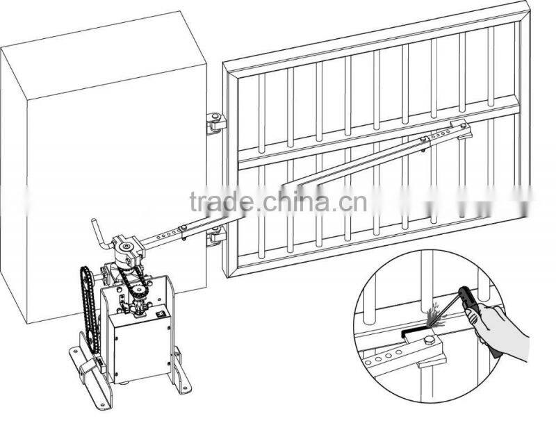 Hot Sell US Type AC Security Door Operators