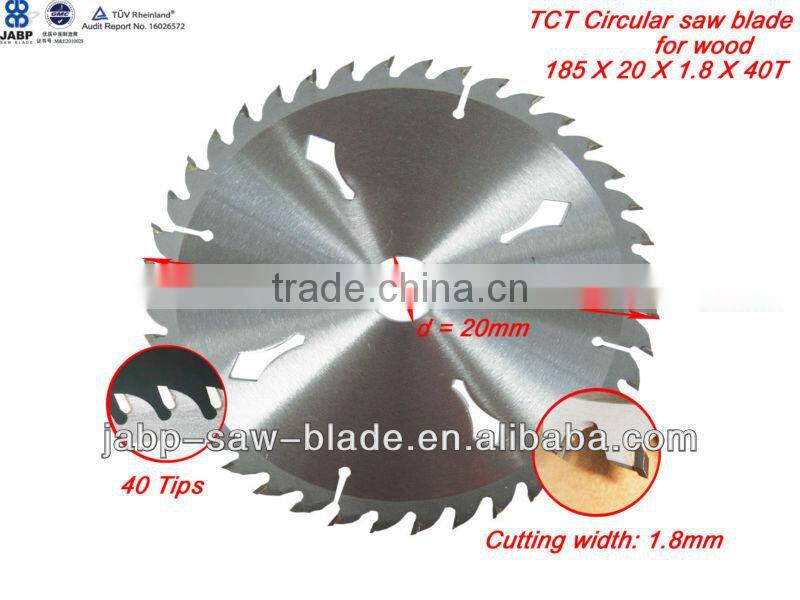 tct saw blade for cutting wood