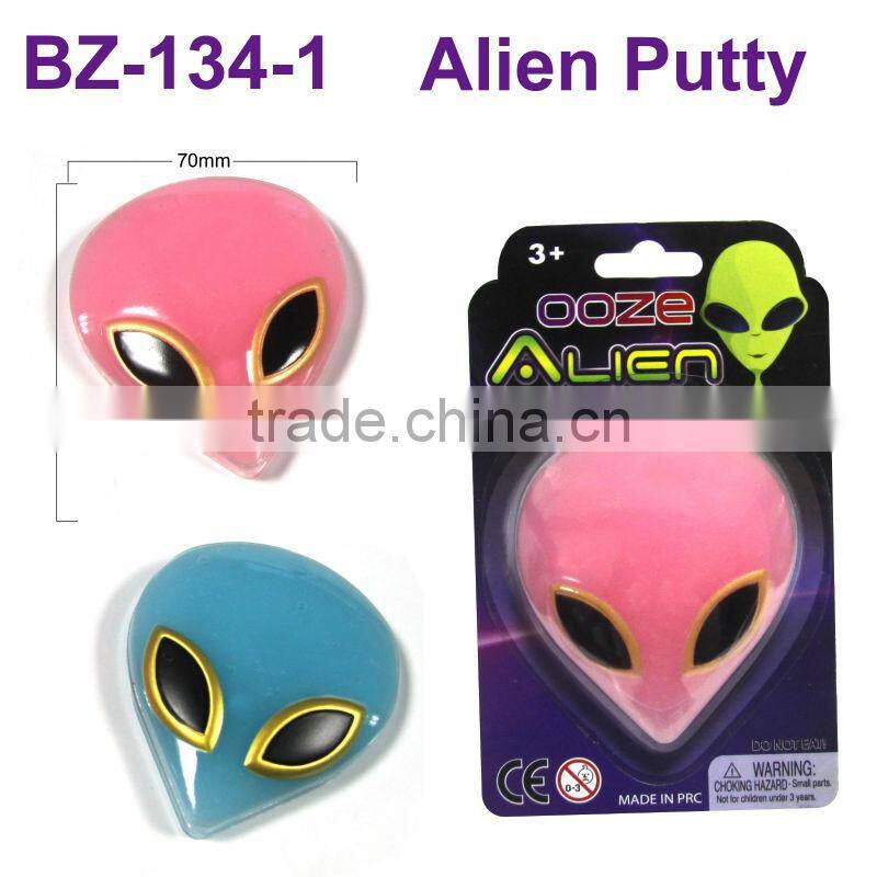 Glow in the dark alien slime toys