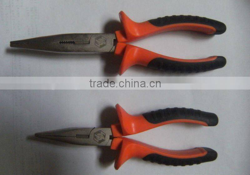 8"'double color European long nose pliers''