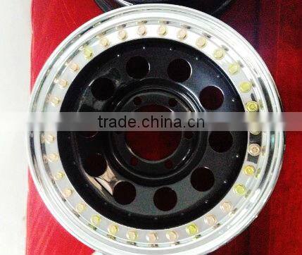 4x4 offroad beadlock black wheel