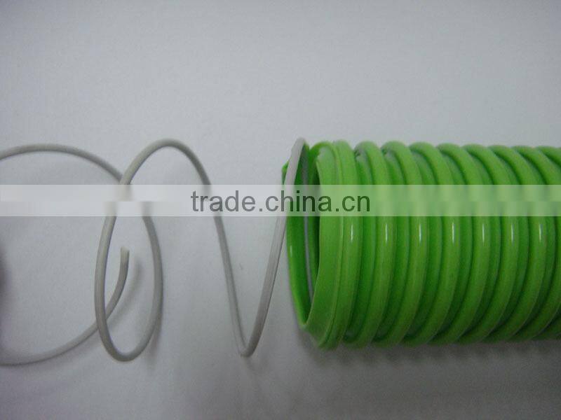 PVC spiral steel wire spring hose
