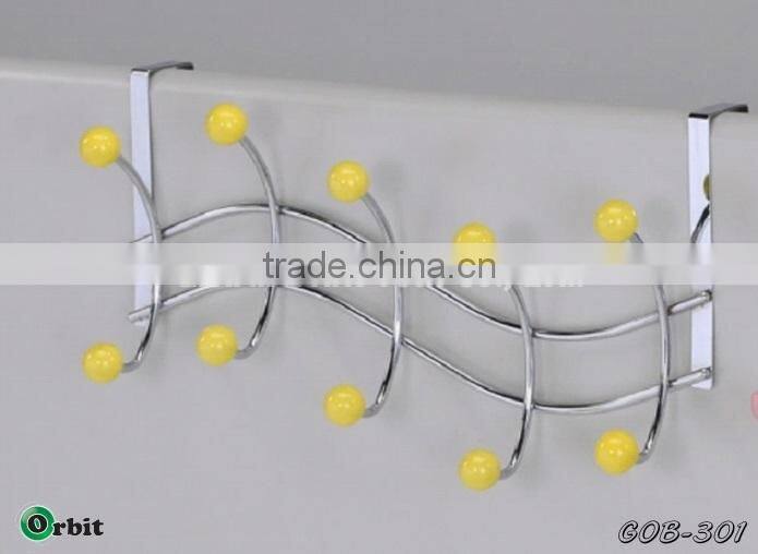 Space saver metal wall hook hanger, wall coat hanger