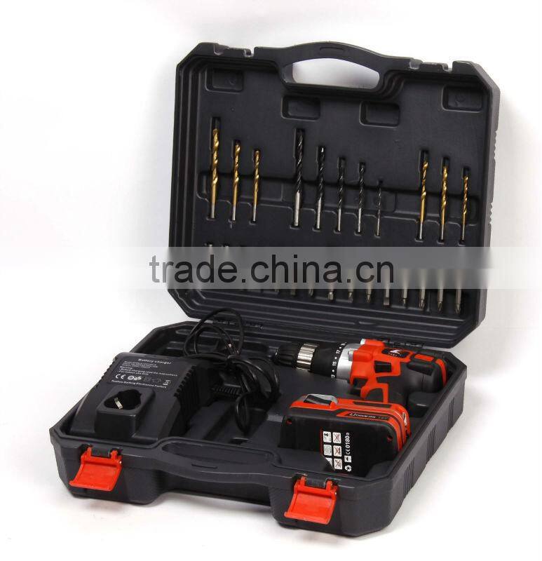new 2014 Ok tools 18V li-ion battery cordless drill of power tool sets hand tool manufacturer China wholesale alibaba supplier