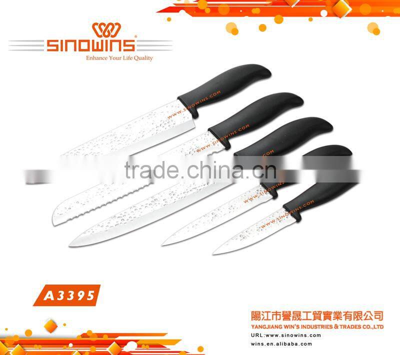 Colorful Knife Stainless Non stick coated knife Set