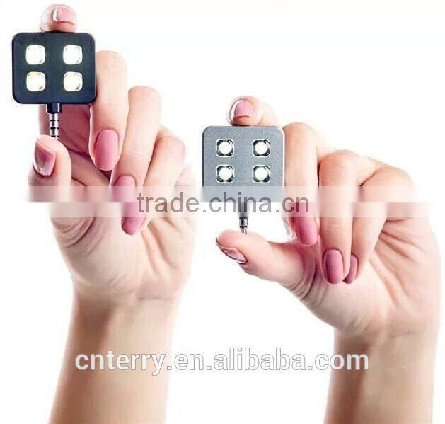 Mobile phone external led flash light