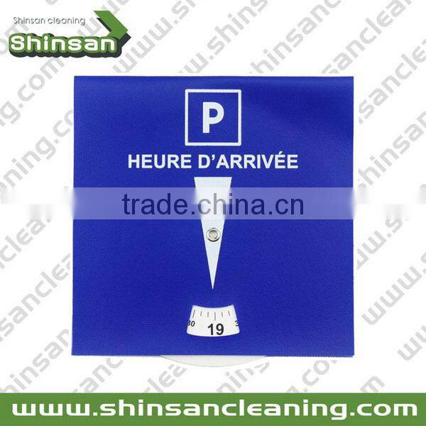 2017 New Design soft PVC parking timer/parking disc clock/parking disc