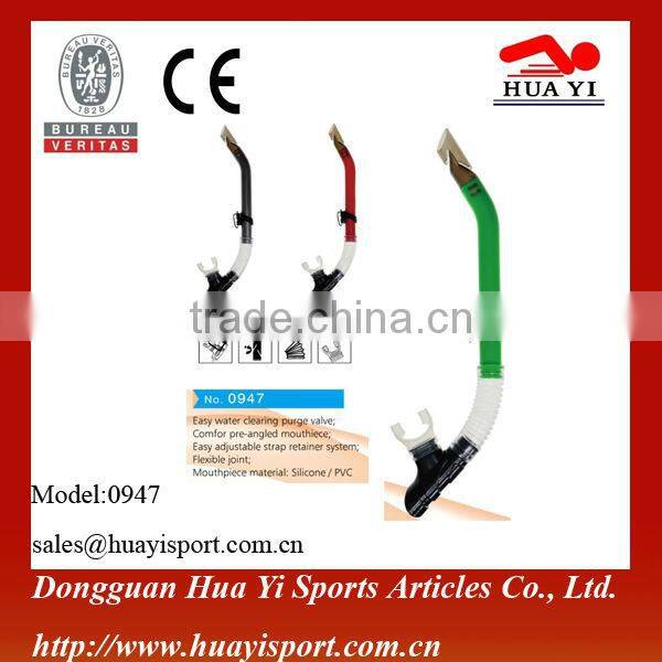 Durable dive transparent accessories adjustable strap swimming masks snorkel set