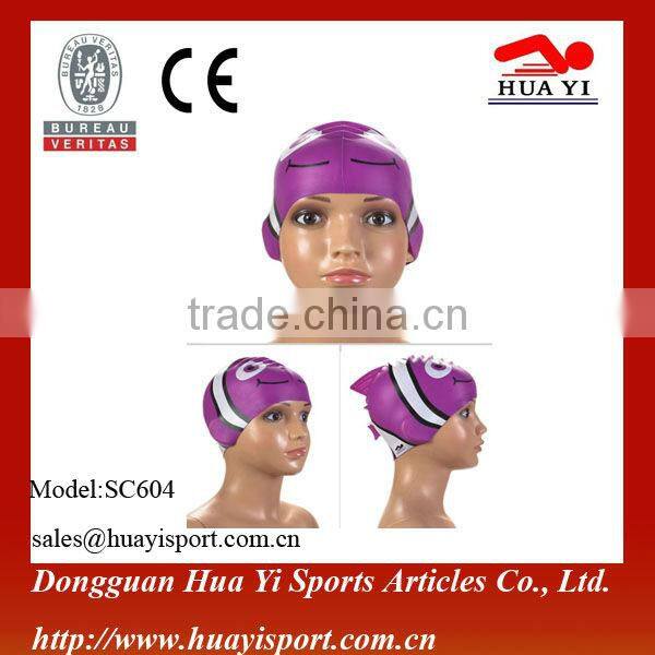 High Quality New Best Price Kids Cartoon Swim Cap Swim Hat