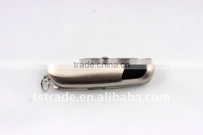 2014 Promotion mini multi function pocket LED gift tool knife K3007A-1.