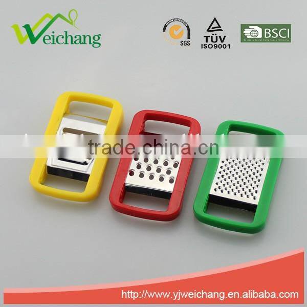 WCJ327 New products mini size electrolytic corrosion vegetable kitchen graters stainless steel grater