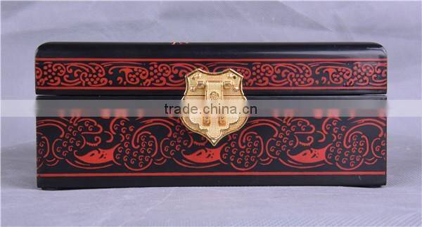 Red chinese lacquer Jewelry boxes/chinese style/eastern design/Home Decoration