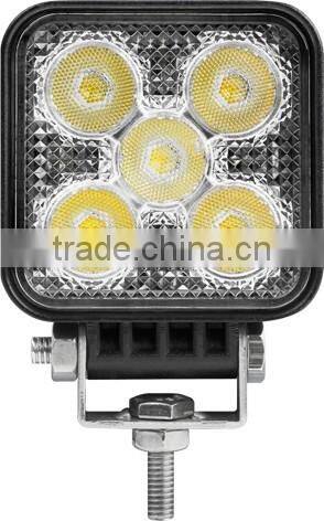 3" Square 15 Watt LED Mini Auxiliary Work Light
