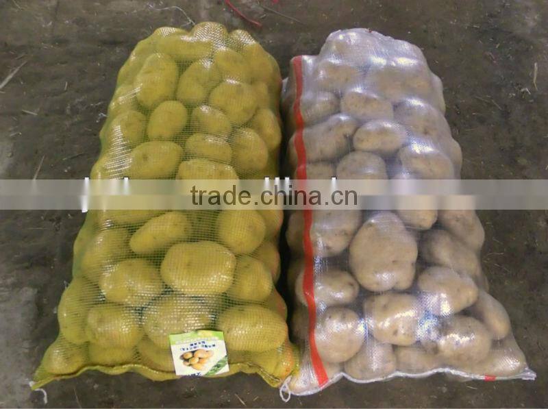 Potato circular mesh bag, vegetable net sacks, China