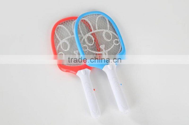 newest battery operated mosquito swatter rabbit shaped net electric fly trap