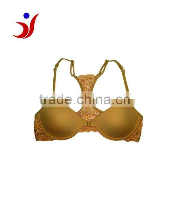 girls wholesale comfort front closure brassiere sports bra