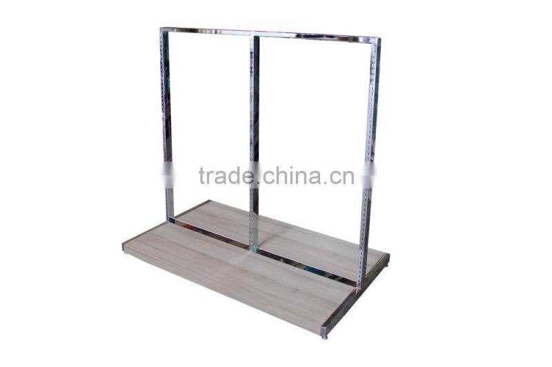 utility slatwall sportswear gym cat suit clothes stable display