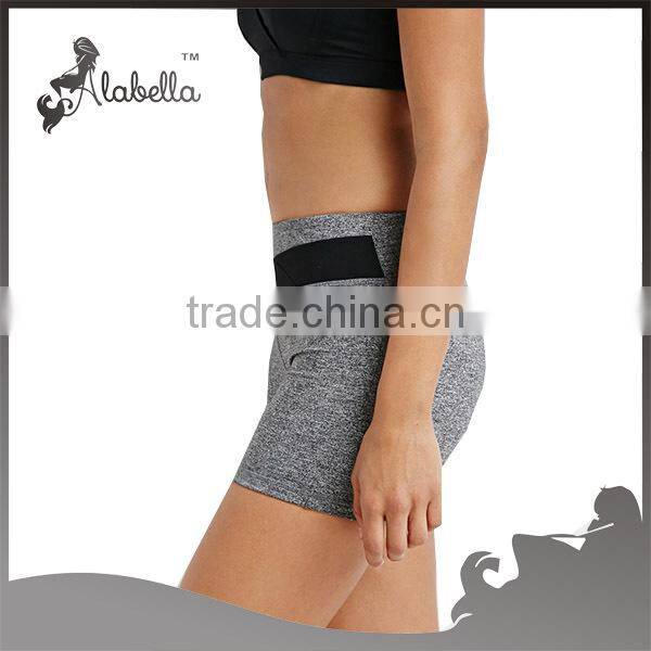 Wholesale Normal Heathered shorts of yoga wear sports wear