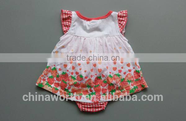 2015 baby girl party dress sleeveless birthday dresses baby romper