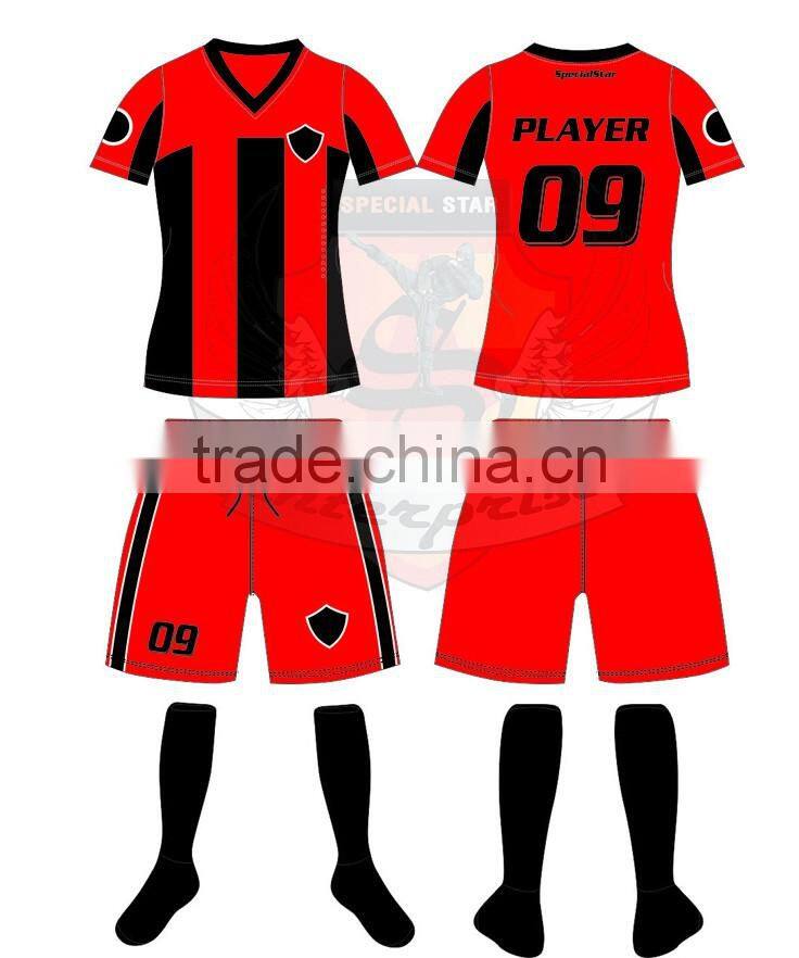 2017 Custom Made Soccer Training Set,Top Quality Soccer Training Suit custom design