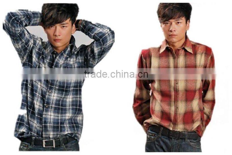 Men's Long Sleeve Flannel Casual Shirt