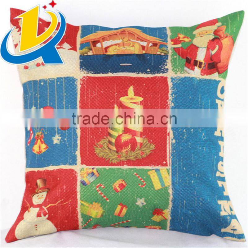 Popular decorative Christmas pillow case chair cover