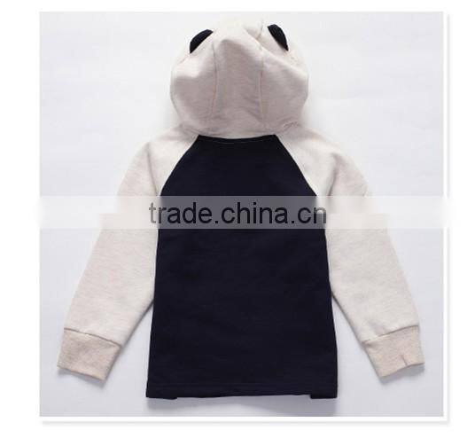 children animal tiger style cute fleece lesiure hoodie