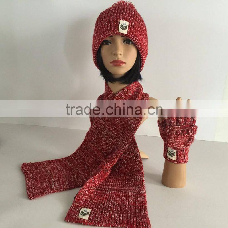jacquard or plain flat circle warp knitting machine winter men and women woolen scarf factory
